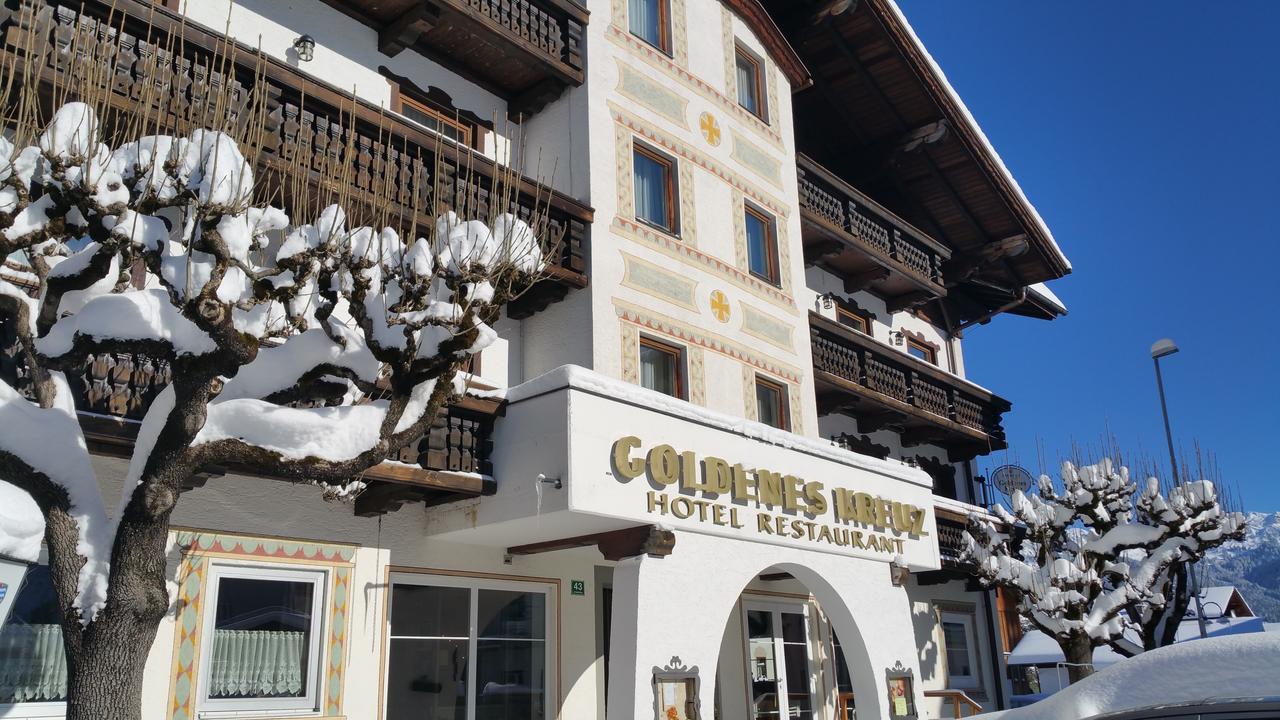 Hotel Goldenes Kreuz Tannheim Eksteriør bilde